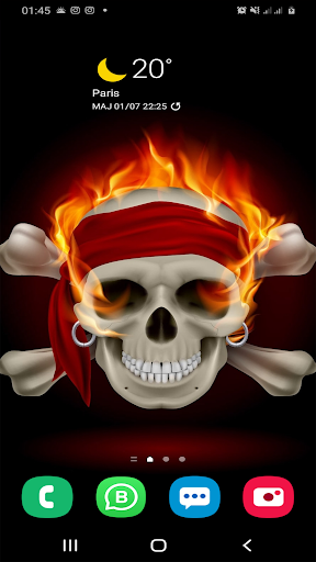 Skull Wallpapers - Image screenshot of android app