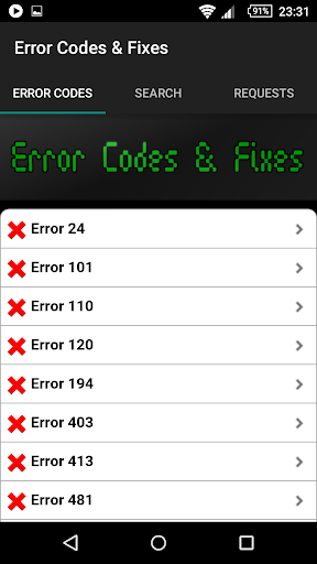 Error Code Fixer - Image screenshot of android app