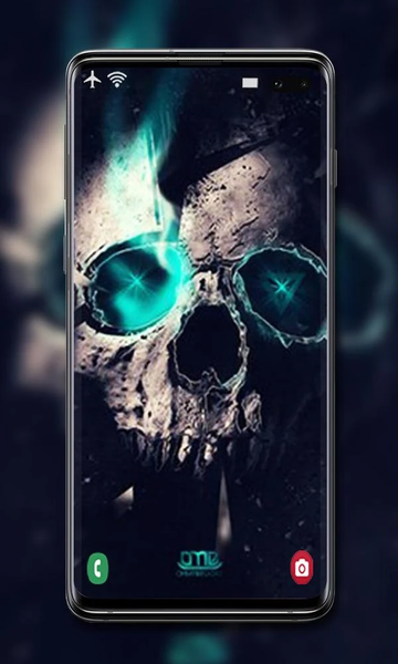 Skull Wallpaper - عکس برنامه موبایلی اندروید