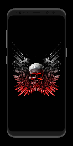 Skull Wallpapers 4K - Image screenshot of android app