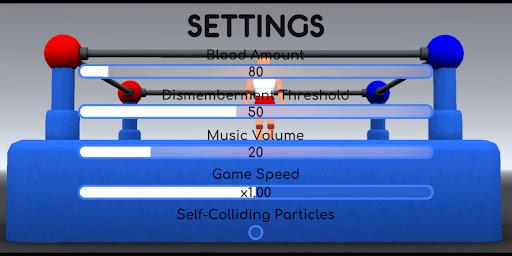 Drunken Wrestlers Remake - Gameplay image of android game