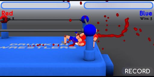 Drunken Wrestlers Remake - Gameplay image of android game