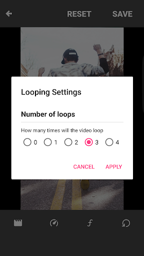 Boomerate Video reverse & loop - عکس برنامه موبایلی اندروید