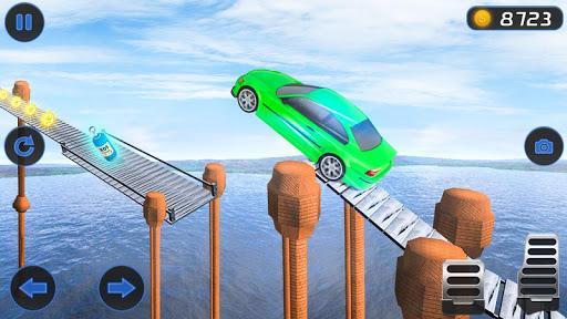 GT Car Stunts - Ramp Car Games - Gameplay image of android game