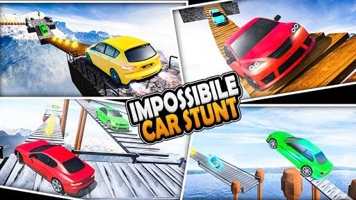 GT Car Stunts - Ramp Car Games - Gameplay image of android game