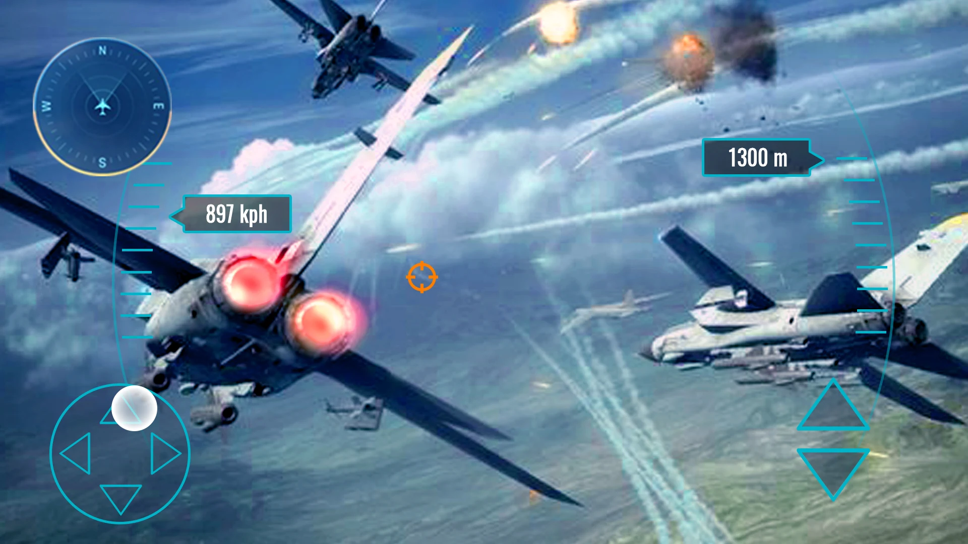 بازی Sky Warriors : Air Combat Game - دانلود | بازار