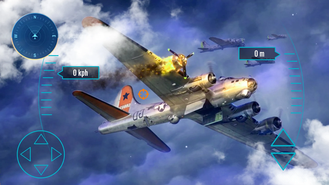 Sky Warriors : Air Combat Game - عکس بازی موبایلی اندروید