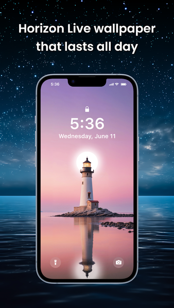 Horizon Live Wallpapers - عکس برنامه موبایلی اندروید