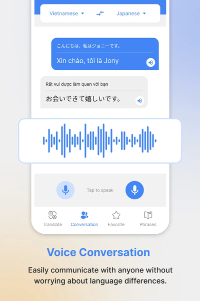 All Translate AI: Voice, Text - Image screenshot of android app