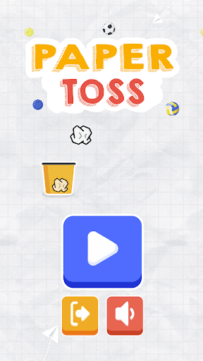 Paper Toss - عکس بازی موبایلی اندروید