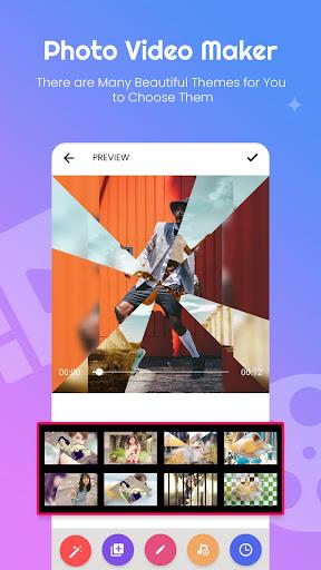 Photo Video Maker With Music - عکس برنامه موبایلی اندروید
