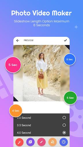 Photo Video Maker With Music - عکس برنامه موبایلی اندروید
