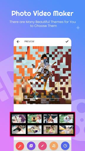 Photo Video Maker With Music - عکس برنامه موبایلی اندروید