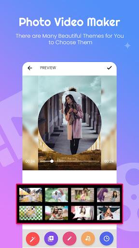 Photo Video Maker With Music - عکس برنامه موبایلی اندروید