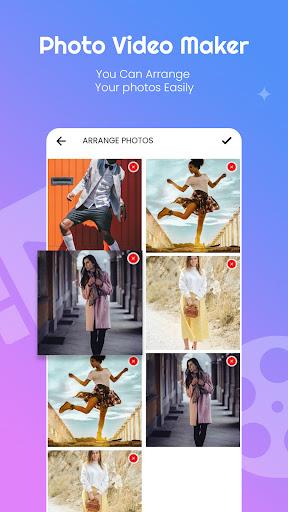 Photo Video Maker With Music - عکس برنامه موبایلی اندروید