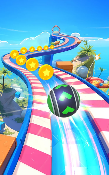 ۳D Super Rolling Ball Race - عکس بازی موبایلی اندروید