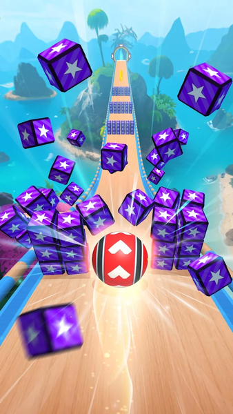 ۳D Super Rolling Ball Race - عکس بازی موبایلی اندروید