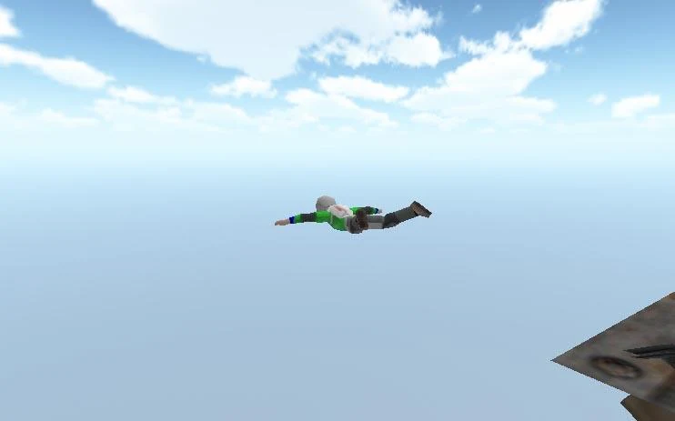 Skydiver - Drone Flight - Gameplay image of android game