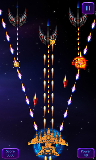 Space Shooter 3D - Gameplay image of android game