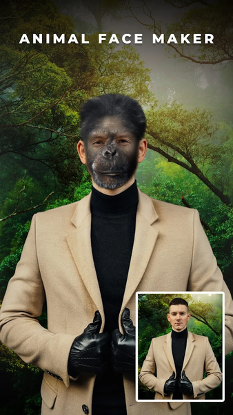 Animal Face Photo Editor - Image screenshot of android app