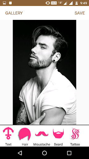 Boys Hairstyle Photo Editor - Image screenshot of android app