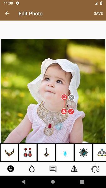 Jewellery Photo Editor - عکس برنامه موبایلی اندروید
