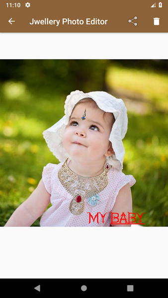 Jewellery Photo Editor - عکس برنامه موبایلی اندروید