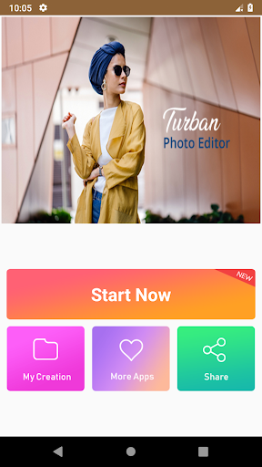 Turban Photo Editor - عکس برنامه موبایلی اندروید