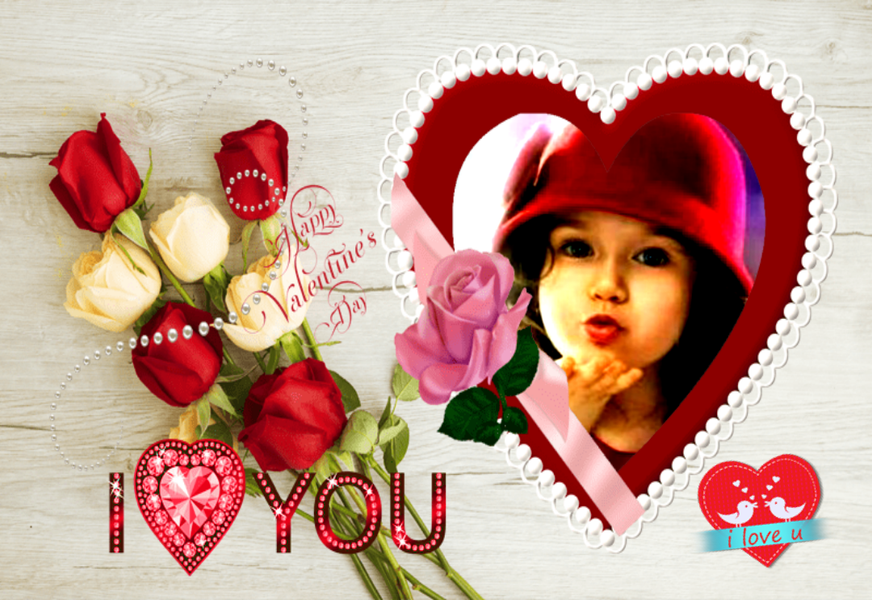 Valentines Day Photo Frame - Image screenshot of android app