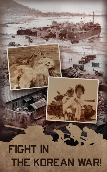 Korean War - The Forgotten War - عکس بازی موبایلی اندروید