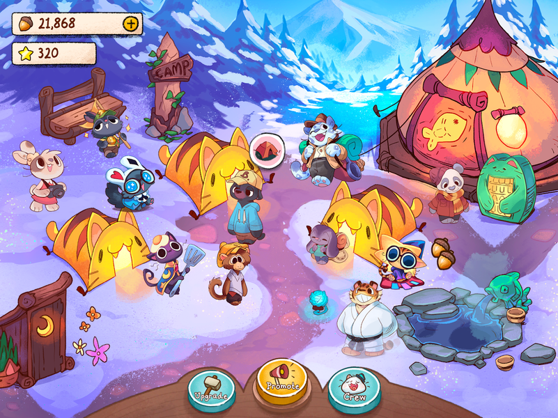 Campfire Cat Cafe - عکس بازی موبایلی اندروید