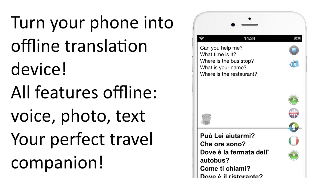 Offline Translator: Italian-En - Image screenshot of android app