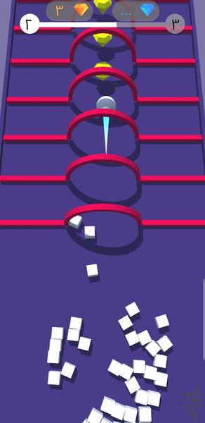 Ball in colors - Gameplay image of android game