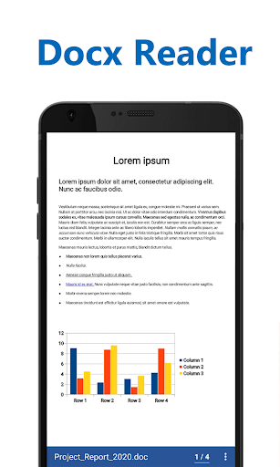 Docx Reader - Word, Document, - Image screenshot of android app