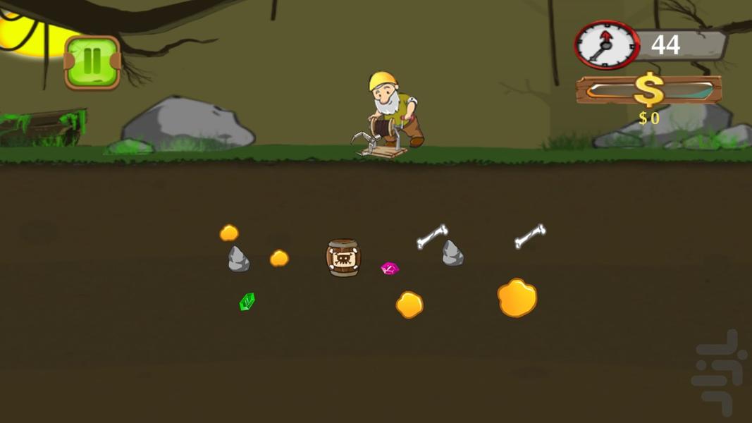 Gold Robber - Gameplay image of android game