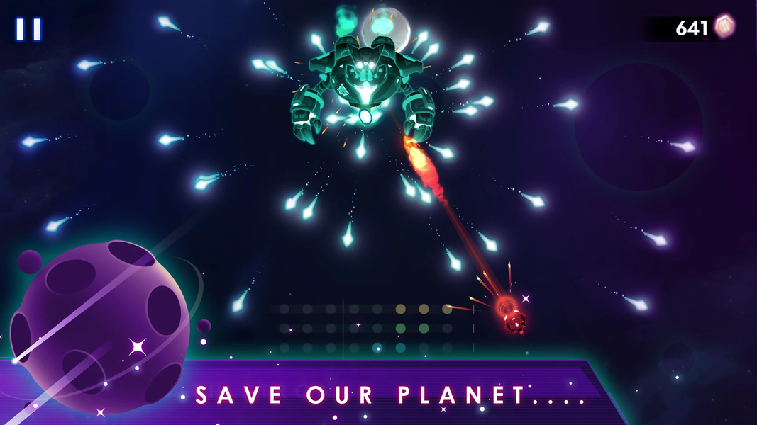 Space Beat - Gameplay image of android game