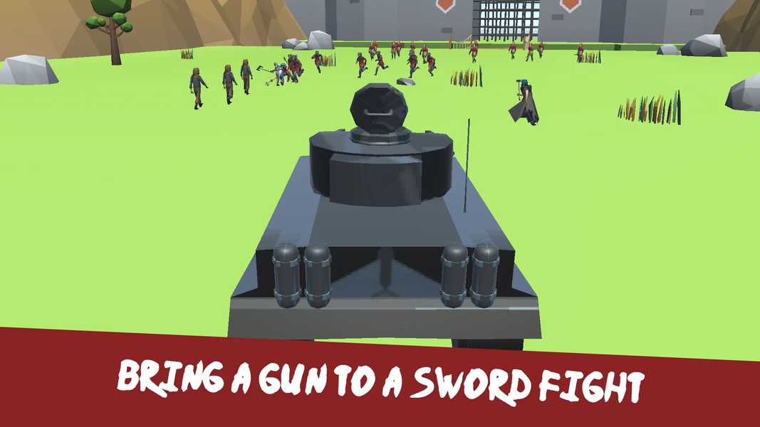 Bring a gun to a sword fight - عکس بازی موبایلی اندروید