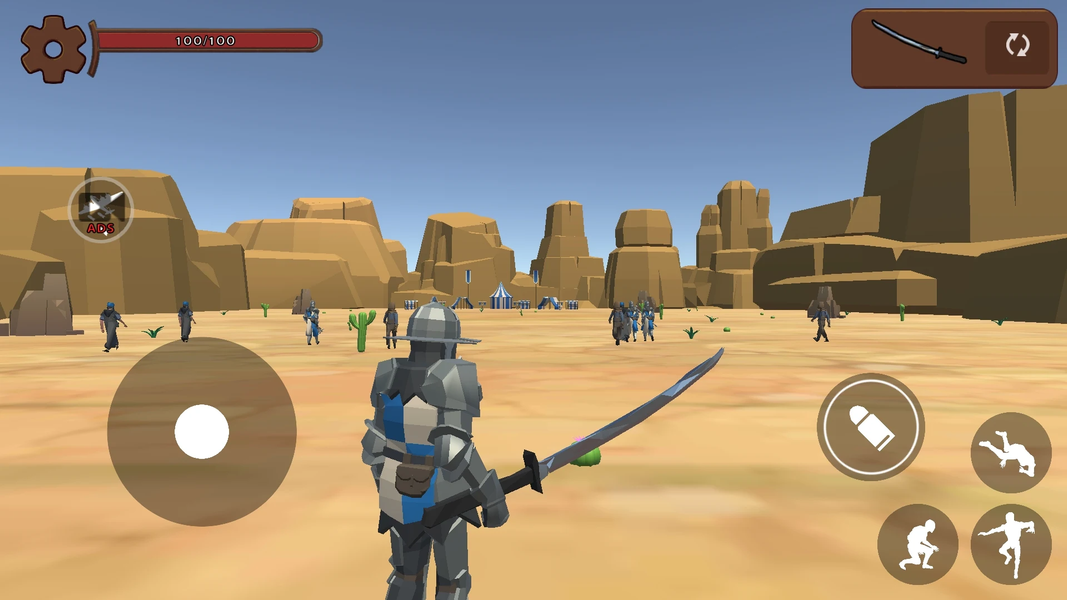 Bring a gun to a sword fight - عکس بازی موبایلی اندروید