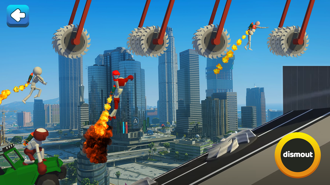 Stickman Falling 3D - عکس بازی موبایلی اندروید