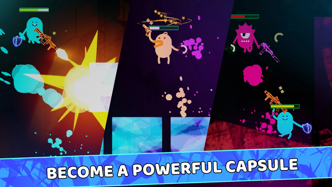 Capsule Fight: Round Master - Gameplay image of android game