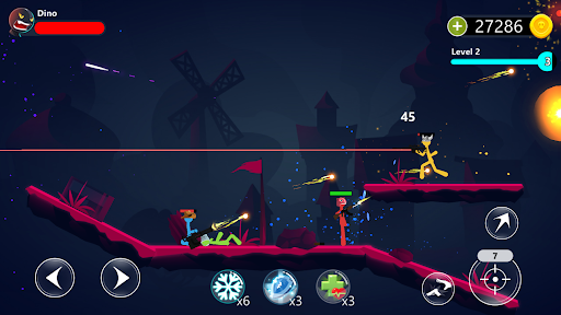Play Stickman Fighter Infinity Super Action Heroes
