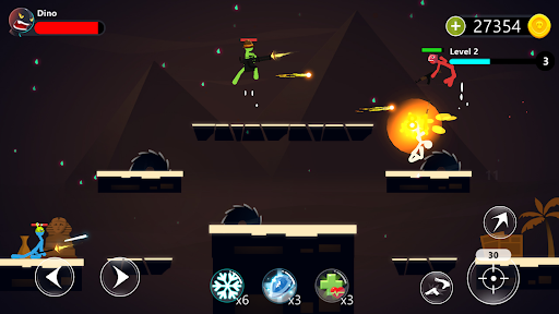 Stick Hero Fighter Infinity - Gameplay image of android game