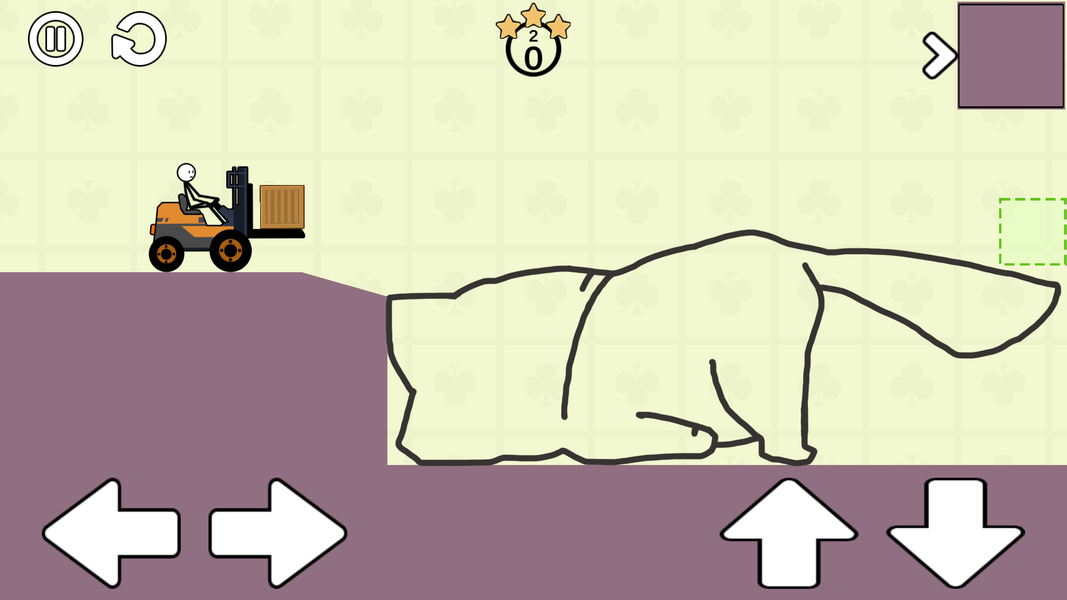 Physic Draw Brain Challenge - Gameplay image of android game