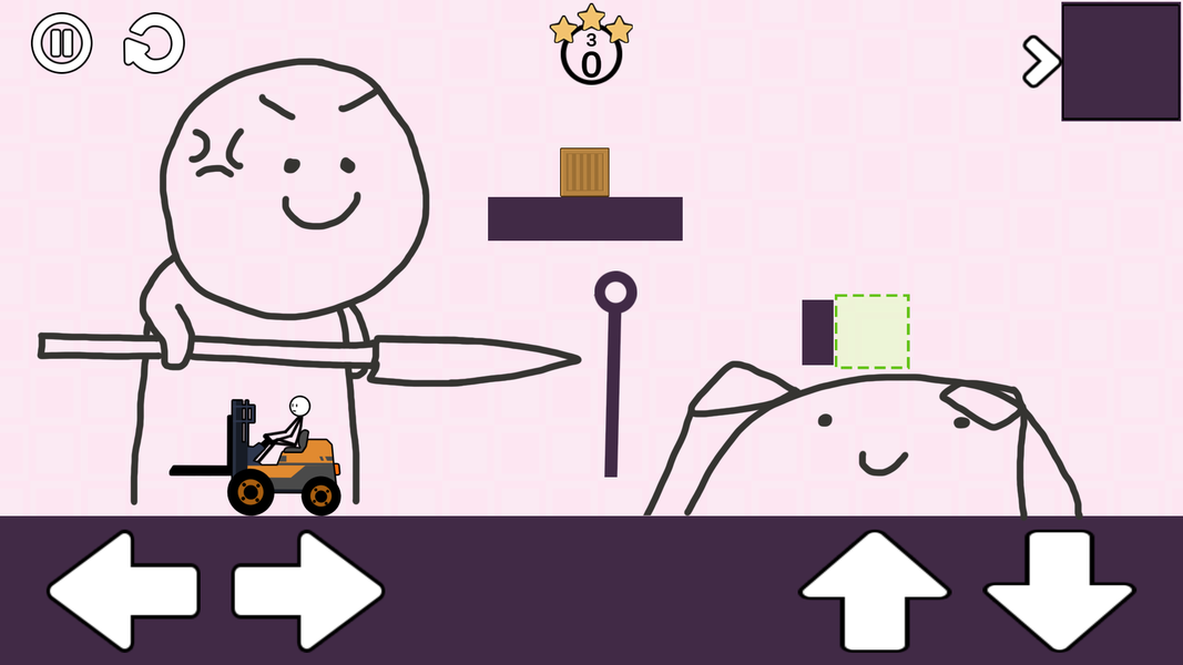 Physic Draw Brain Challenge - Gameplay image of android game