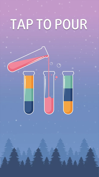 Color Fill - Water Sort Puzzle - Gameplay image of android game