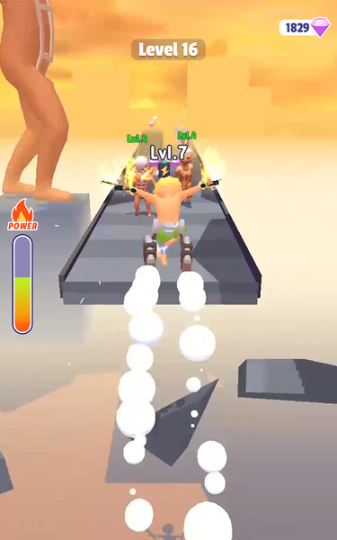 Final Giant Rush - Gameplay image of android game
