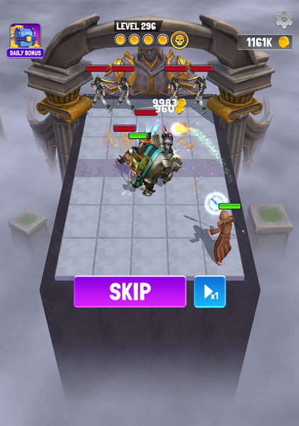 Merge Master - Elden Warrior - Gameplay image of android game