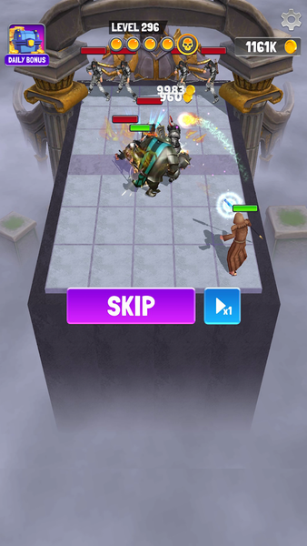 Merge Master - Elden Warrior - Gameplay image of android game