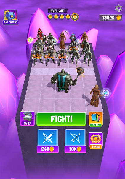 Merge Master - Elden Warrior - Gameplay image of android game