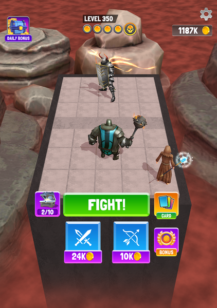 Merge Master - Elden Warrior - Gameplay image of android game